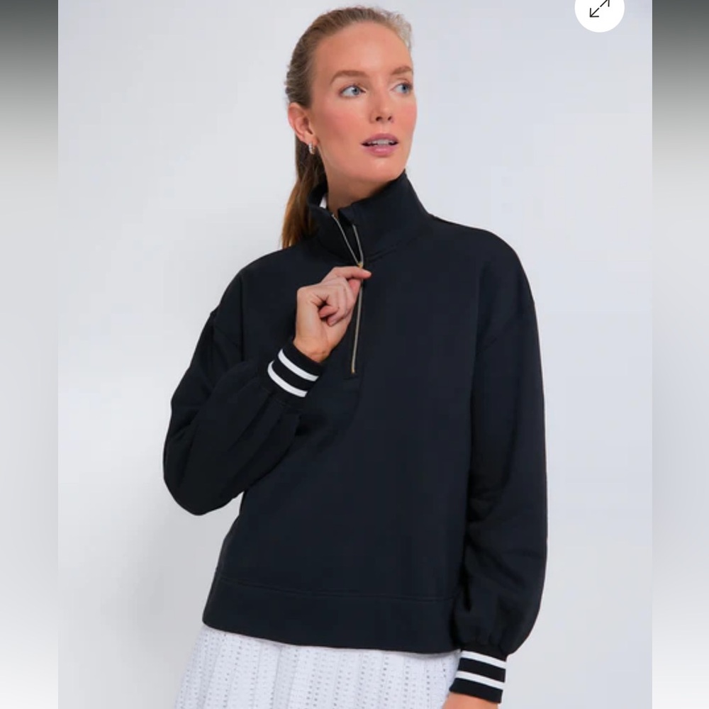 Black Carlson Quarter Zip